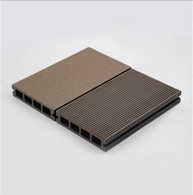 Decking composto de madeira normal oca