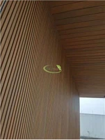 Materiais de construção de painel de decoração de parede anticorrosão WPC livre de manutenção